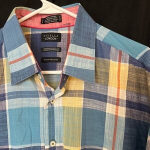 VIYELLA Men's Plaid Shirt, XXL